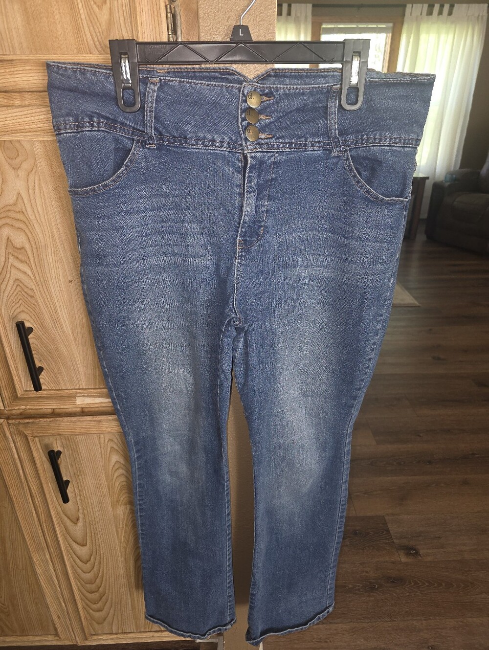 Women’s High-Rise Blue Denim Jeans